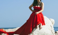 苏梓玲五码艺术照